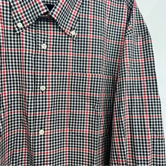 Reserve Patrick James Western Button Down Long Sleeve Plaid Shirt Top XXL - Picture 5 of 7